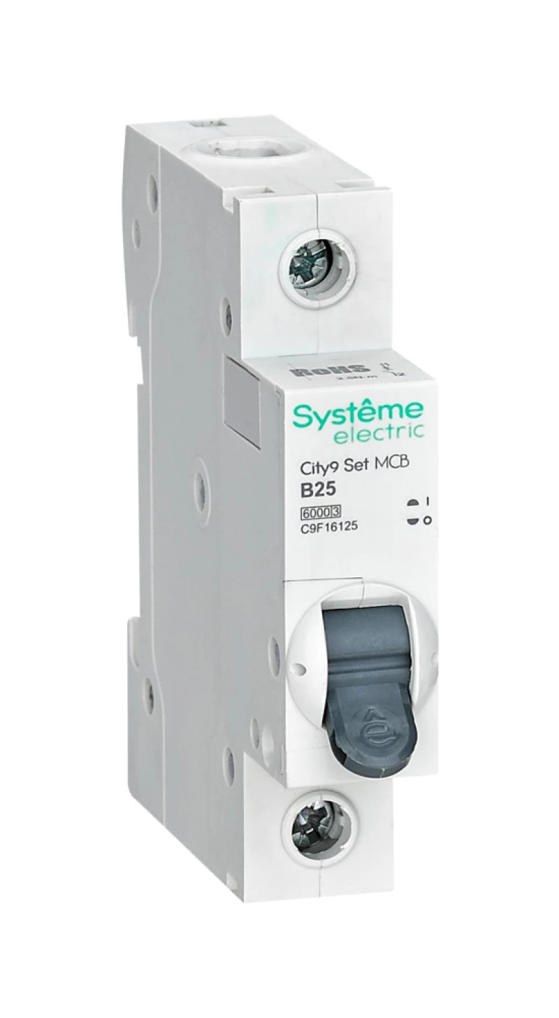   Systeme City9 - 1P - 25A - B - 6kA - 1M