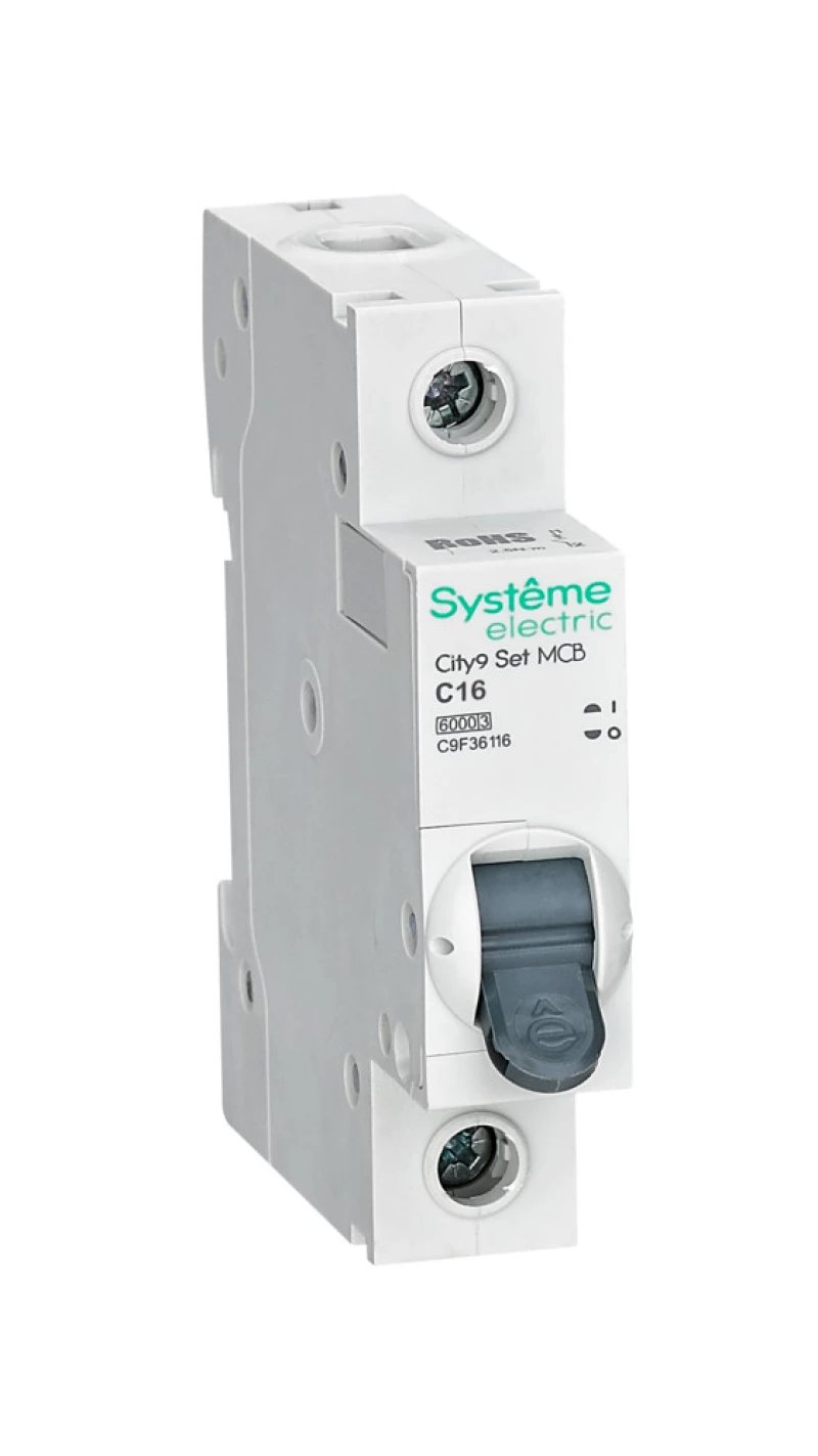   Systeme City9 - 1P - 16A - C - 6kA - 1M