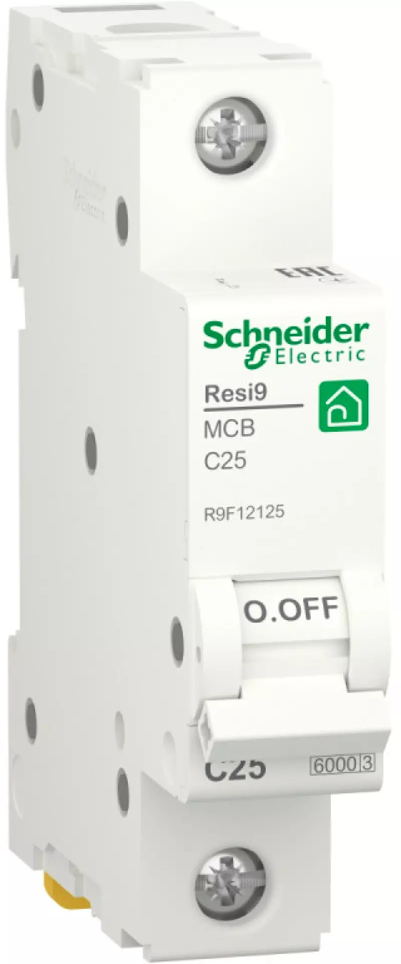   Schneider Resi9 - 1P - 25A - C - 6kA - 1M