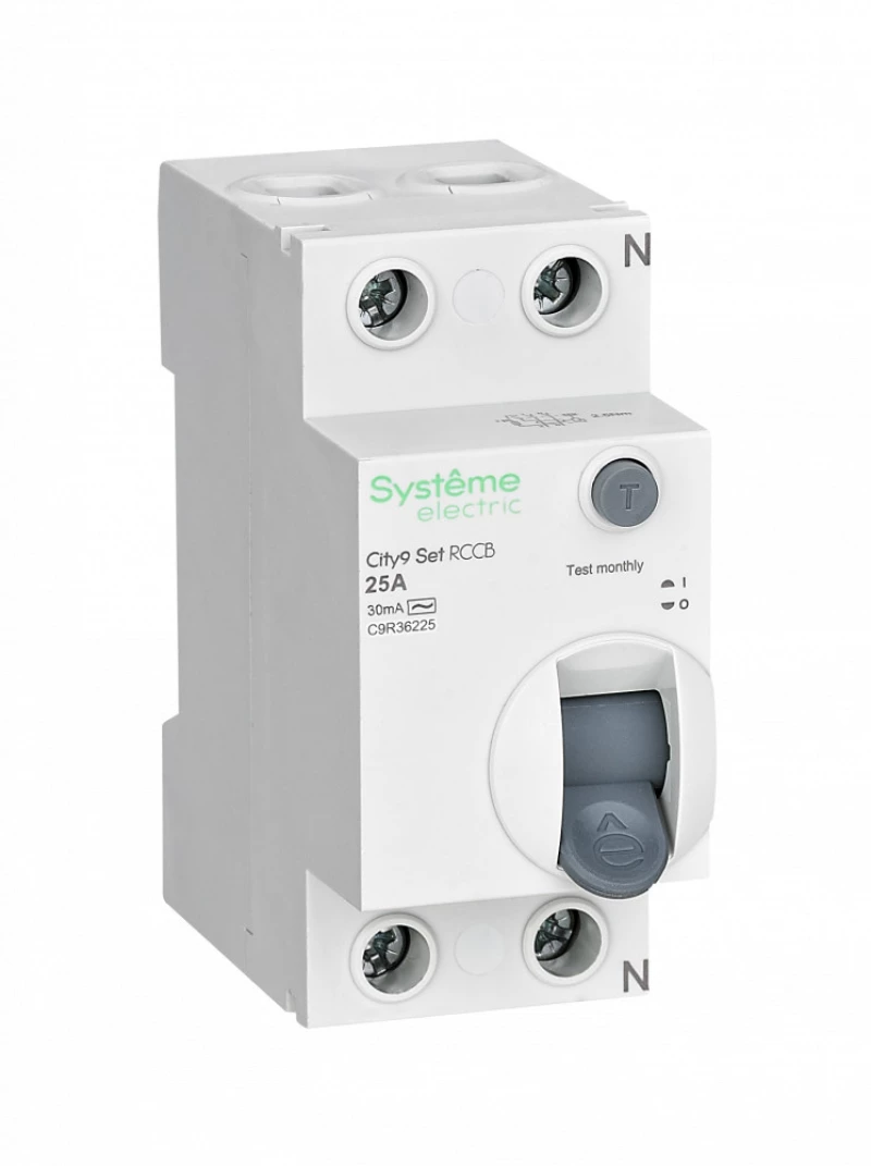    (/) Systeme City9 - 2P - 25A - AC - 30mA