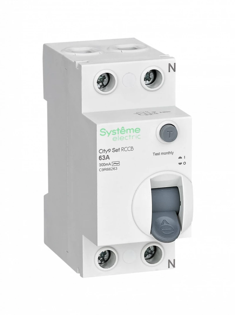    (/) Systeme City9 - 2P - 63A - AC - 300mA