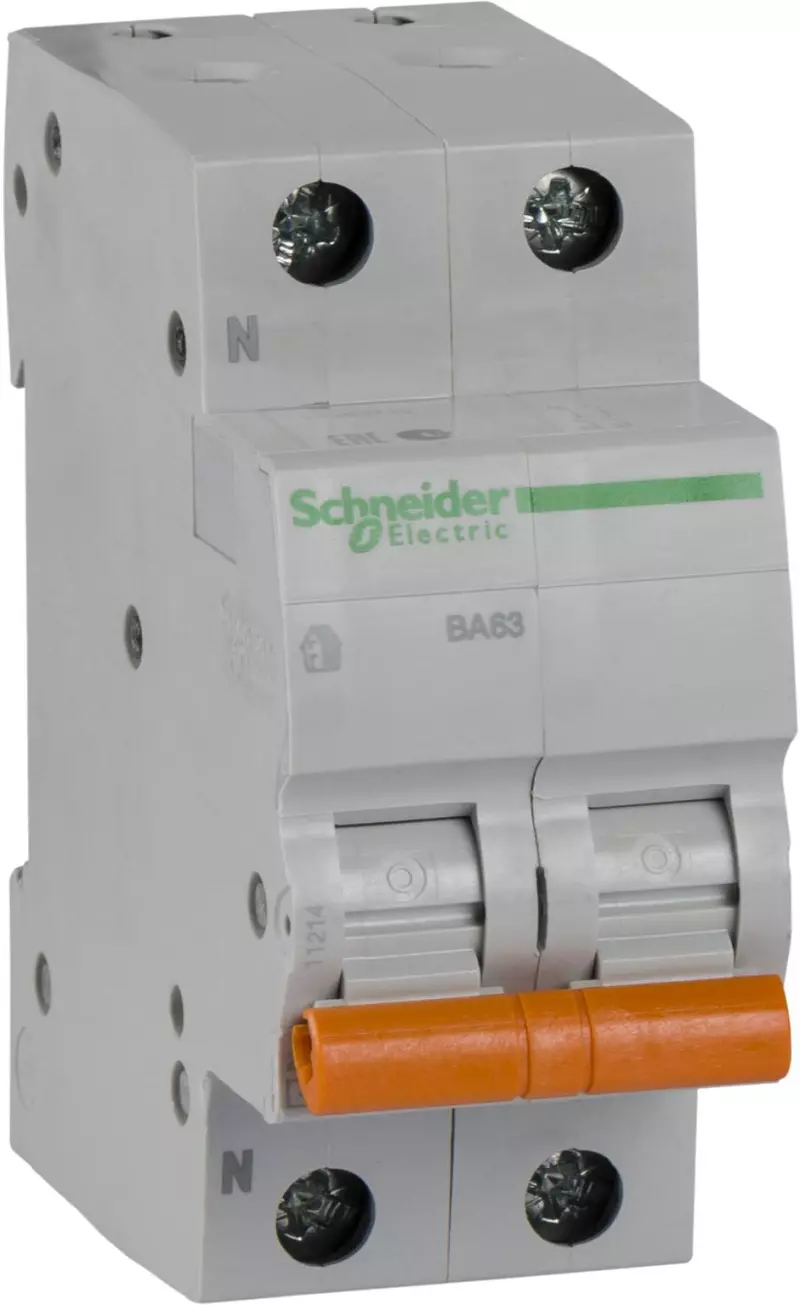   Schneider  ( 63) - 1P+N - 20A - C - 4.5kA - 2M