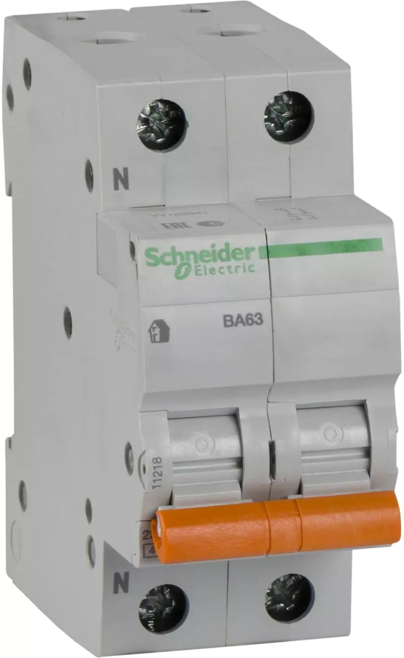   Schneider  ( 63) - 1P+N - 50A - C - 4.5kA - 2M