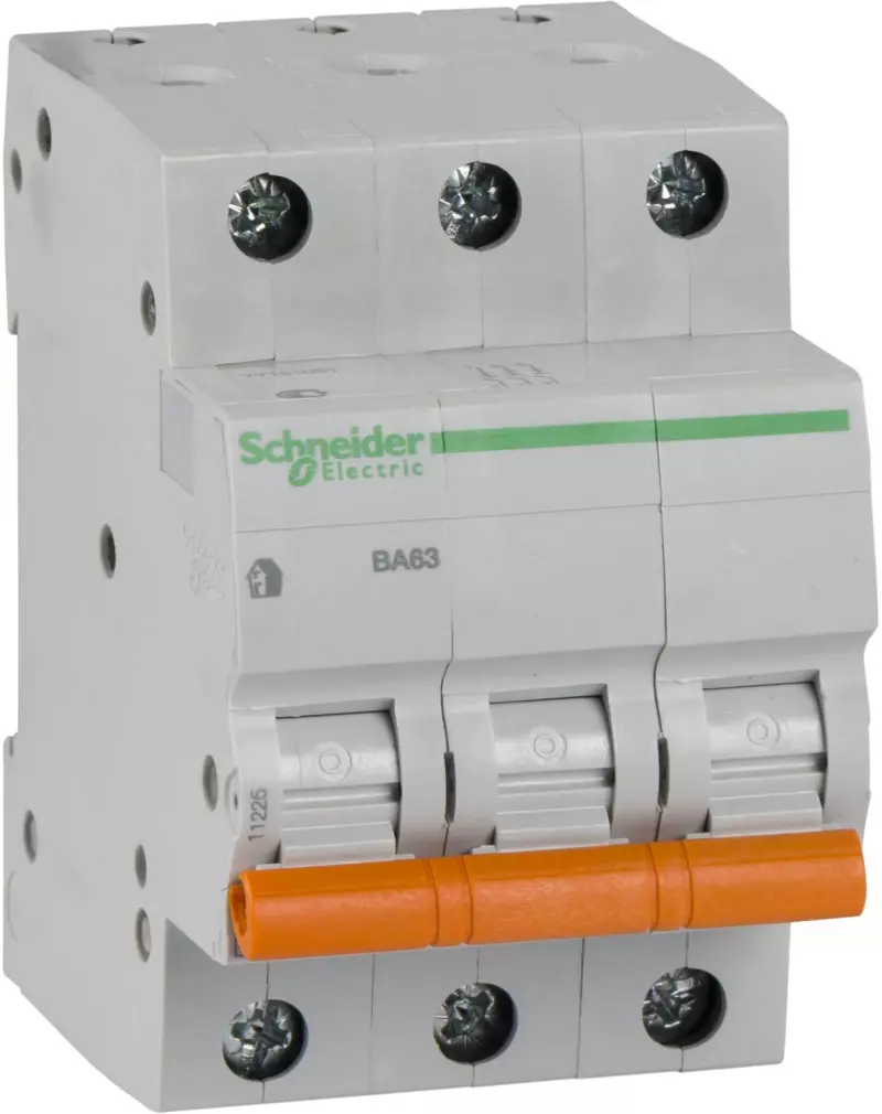   Schneider  ( 63) - 3P - 25A - C - 4.5kA - 3M - 400