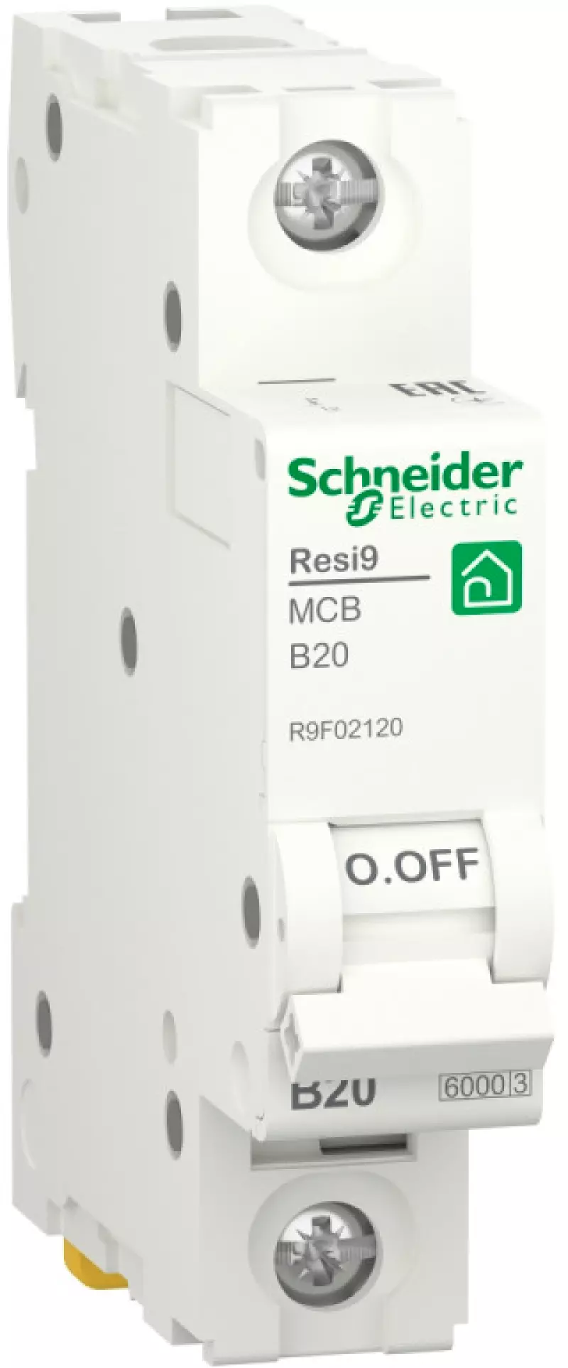   Schneider Resi9 - 1P - 20A - B - 6kA - 1M