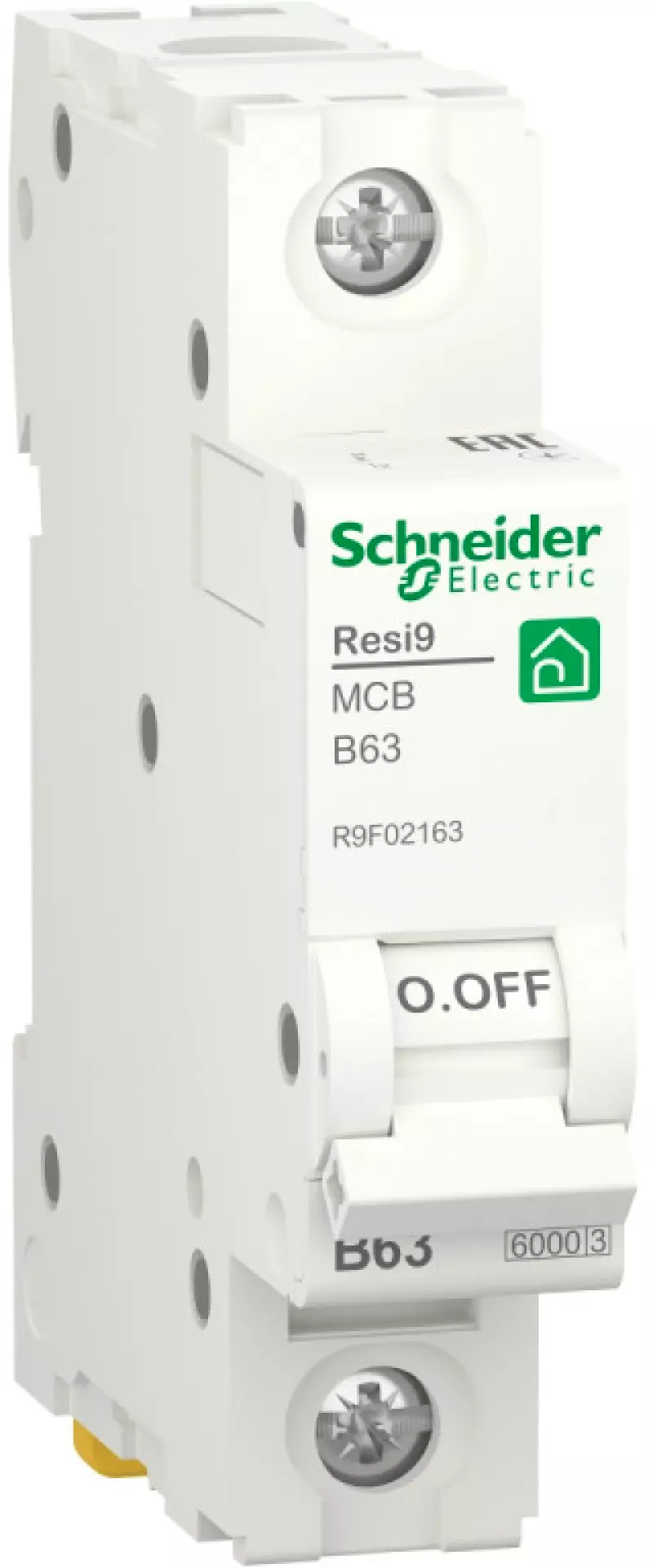   Schneider Resi9 - 1P - 63A - B - 6kA - 1M