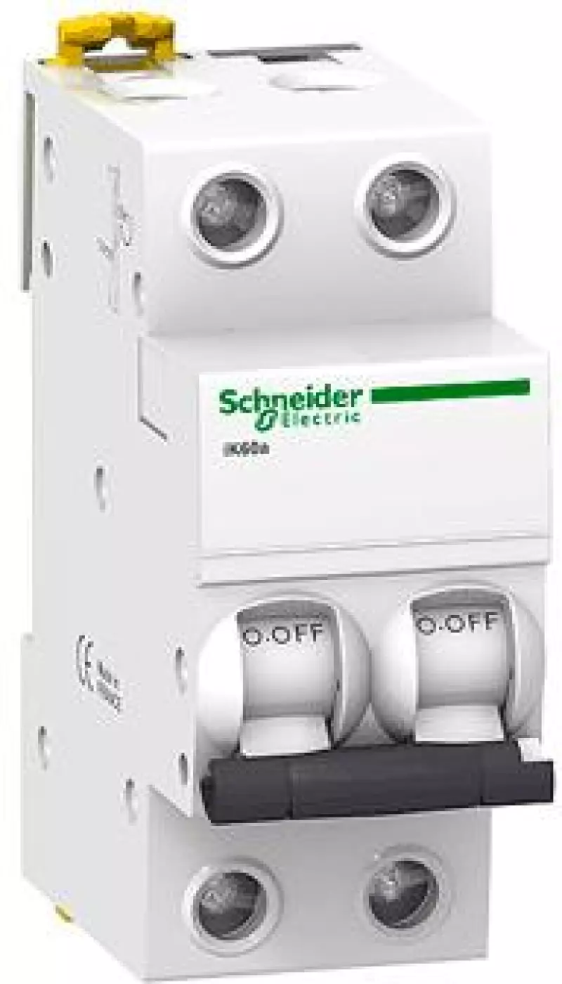   Schneider Acti9 iK60 - 2P - 6A - C - 6kA - 2M - 400