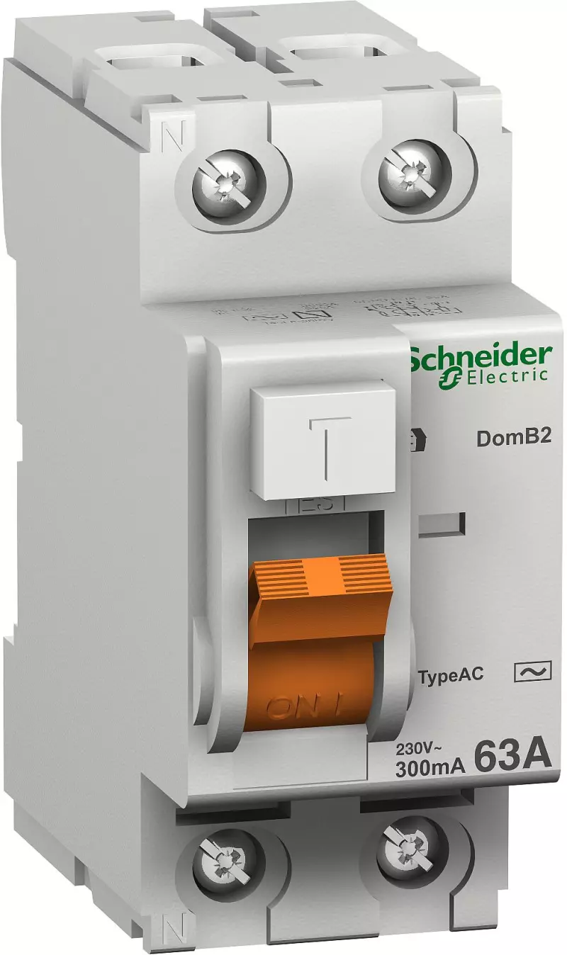    (/) Schneider Electric  ( 63) - 1P+N - 40A - AC - 30mA