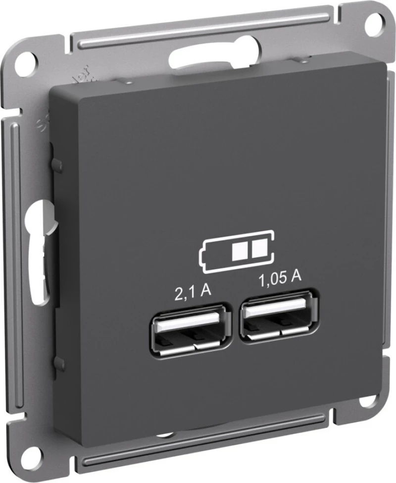   USB Schneider, USB-A x 2, 2.1A ()