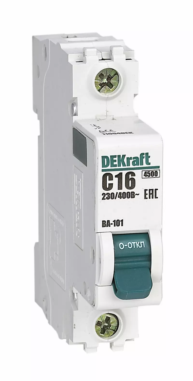   Dekraft -101 - 1P - 16A - C - 4.5kA - 1M