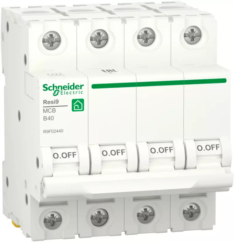   Schneider Resi9 - 4P - 40A - B - 6kA - 4M - 400