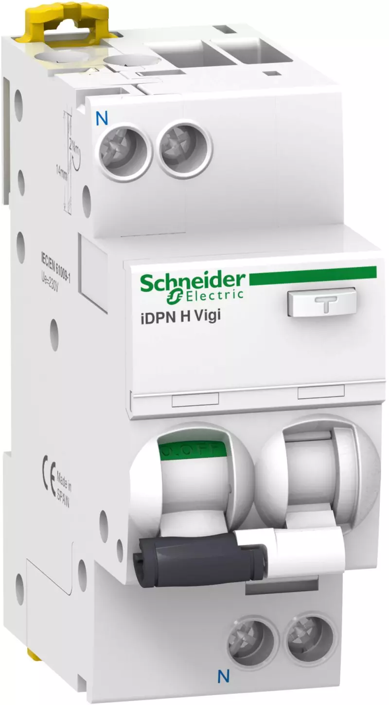   () Schneider Acti9 iDPN H VIGI - 1P+N - 20A - A - 30mA -  C - 10kA