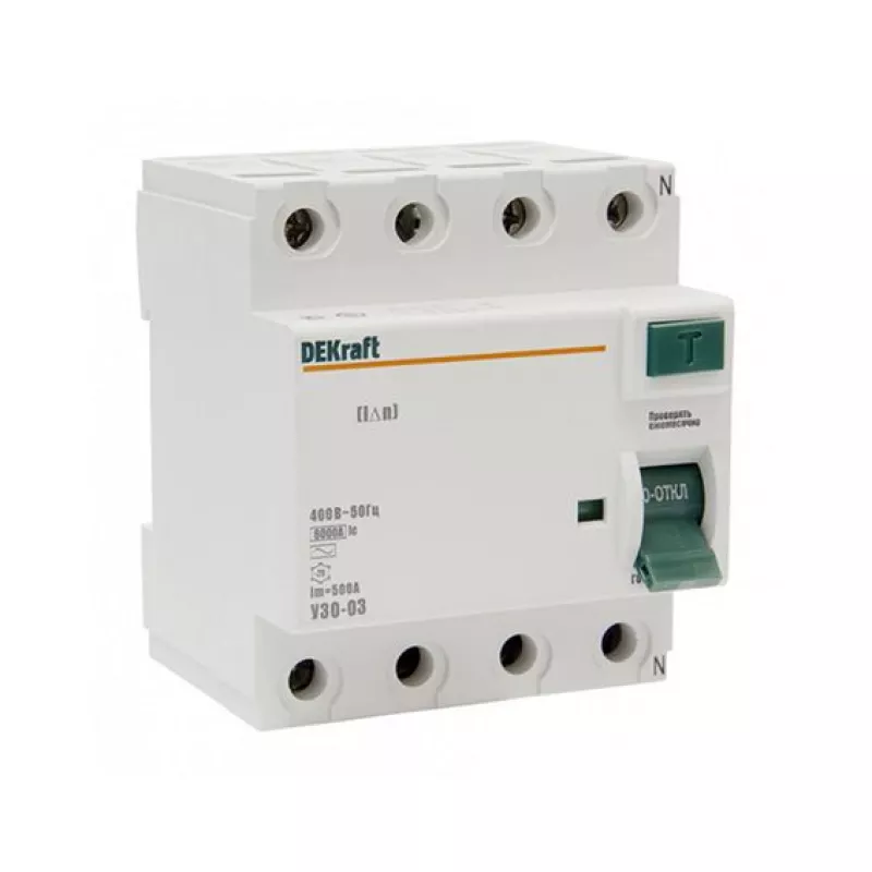    (/) Dekraft -03 - 4P - 32A - AC - 100mA