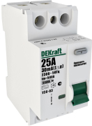    (/) Dekraft -03 - 1P+N - 100A - AC - 30mA